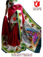 Bishnupuri Silk Hand Paint Saree