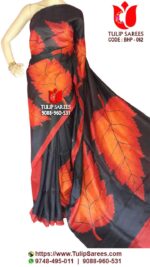 Bishnupuri Silk Hand Paint Saree