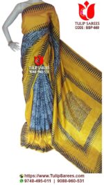 Bishnupuri Silk Block Print