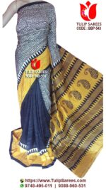Bishnupuri Silk Block Print
