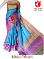 Zari Border Tussar Saree