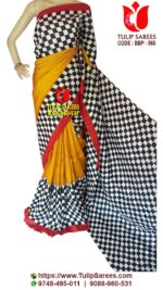 Bishnupuri Silk Block Print