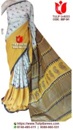 Bishnupuri Silk Block Print