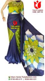Bishnupuri Silk Hand Paint Saree