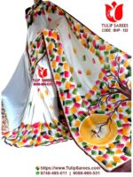 Bishnupuri Silk Hand Paint Saree