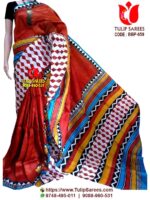 Bishnupuri Silk Block Print