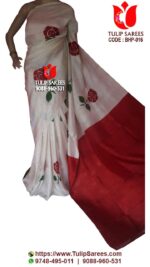 Bishnupuri Silk Hand Paint Saree