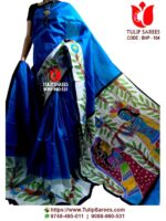 Bishnupuri Silk Hand Paint Saree