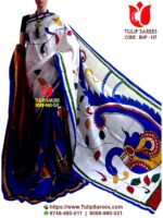 Bishnupuri Silk Hand Paint Saree