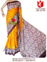 Bengal Gachi Tussar Saree