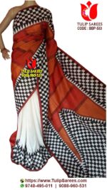 Bishnupuri Silk Block Print