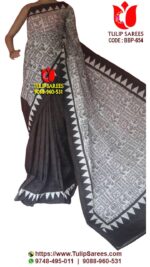 Bishnupuri Silk Block Print