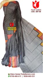 Bishnupuri Silk Block Print