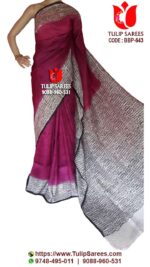 Bishnupuri Silk Block Print