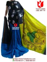 Bishnupuri Silk Hand Paint Saree