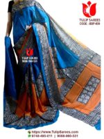 Bishnupuri Silk Block Print