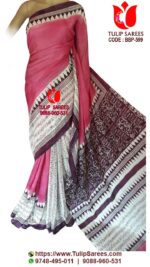Bishnupuri Silk Block Print