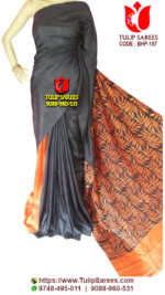 Bishnupuri Silk Hand Paint Saree