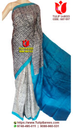 Bengal Gachi Tussar Saree