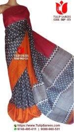 Bishnupuri Silk Block Print