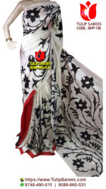 Bishnupuri Silk Hand Paint Saree