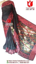 Bishnupuri Silk Hand Paint Saree