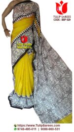 Bishnupuri Silk Block Print