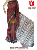 Bishnupuri Silk Block Print