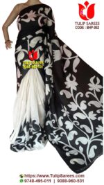 Bishnupuri Silk Hand Paint Saree