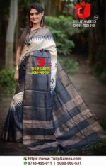 Zari Border Tussar Saree