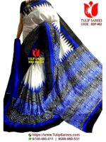 Bishnupuri Silk Block Print Saree
