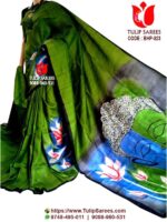 Bishnupuri Silk Hand Paint Saree