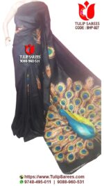Bishnupuri Silk Hand Paint Saree
