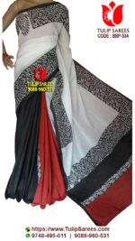 Bishnupuri Silk Block Print