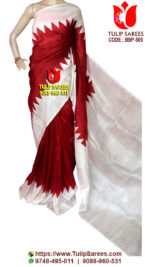 Bishnupuri Silk Block Print Saree