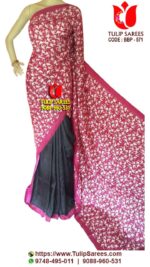 Bishnupuri Silk Block Print
