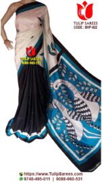 Bishnupuri Silk Hand Paint Saree