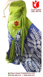 Bishnupuri Silk Hand Paint Saree