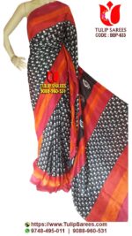 Bishnupuri Silk Block Print