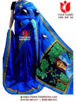 Bishnupuri Silk Hand Paint Saree