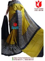 Bishnupuri Silk Block Print