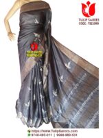 Zari Border Tussar Saree