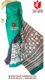 Bishnupuri Silk Block Print