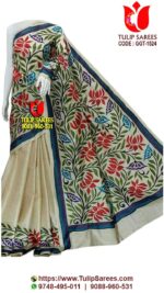 Bengal Gachi Tussar Saree