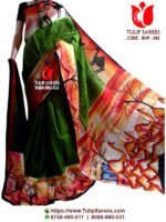 Bishnupuri Silk Hand Paint Saree