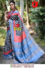Zari Border Tussar Saree