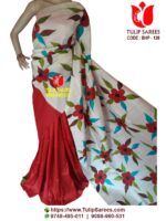 Bishnupuri Silk Hand Paint Saree