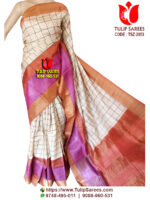 Zari Border Tussar Saree